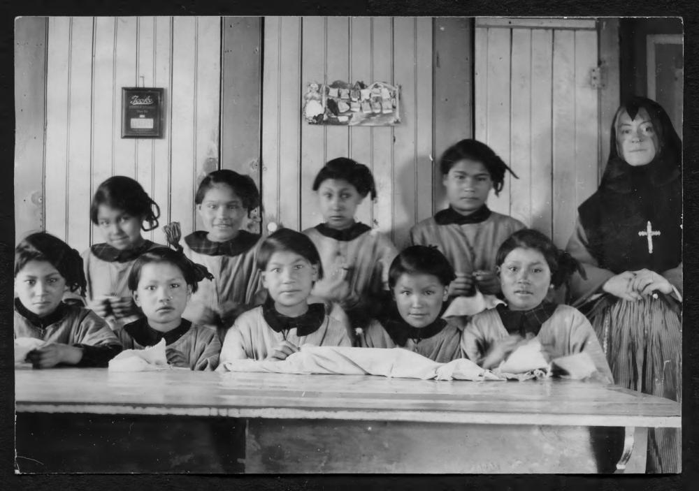 Photo from St. Anne's Indian residential school. Undated. Courtesy of the National Centre for Truth and Reconciliation.