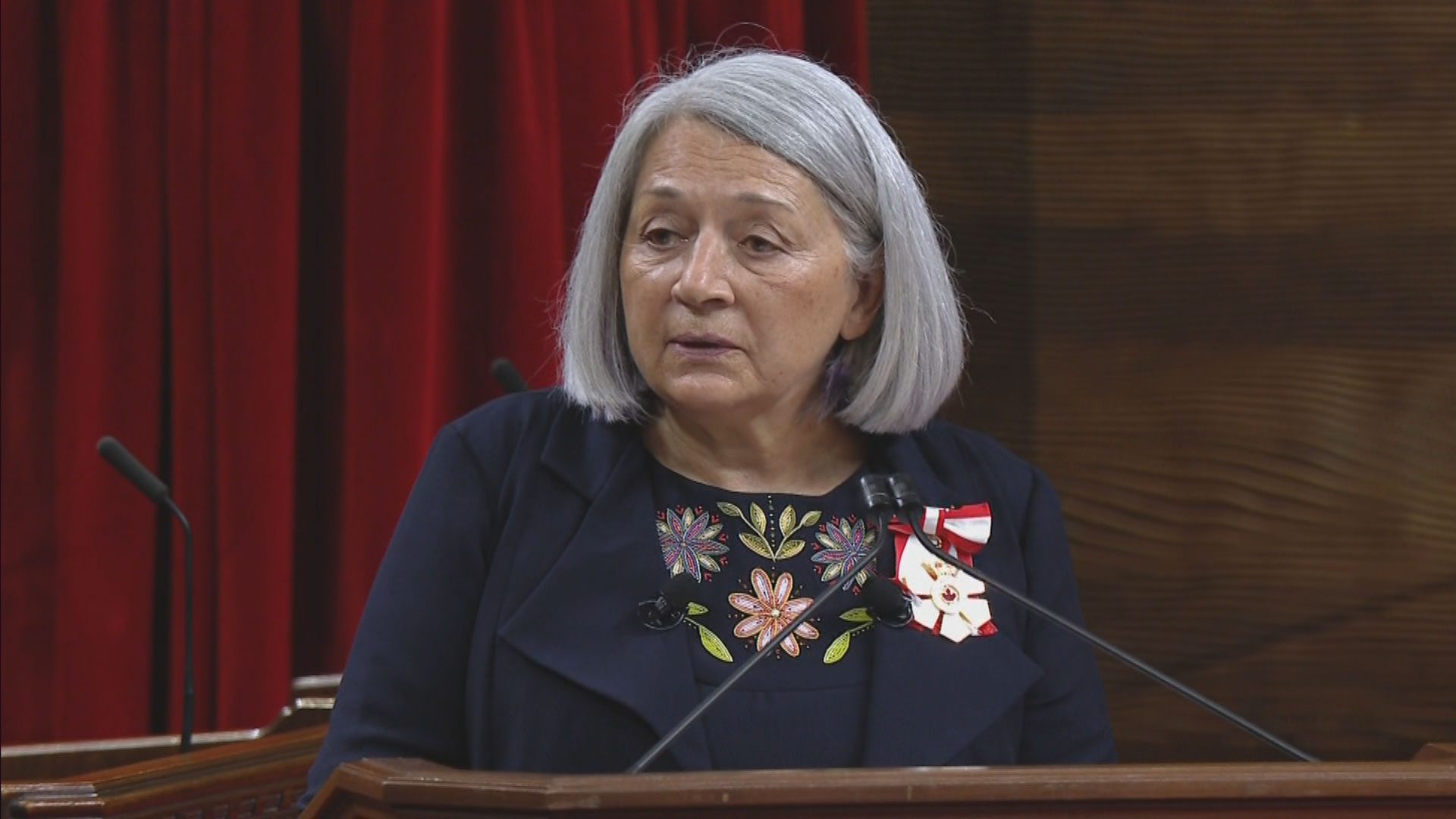 Governor General Mary Simon talks reconciliation, environment in