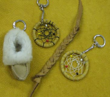 Some of the items produced by the Warkworth Institution 'Native crafts' workshop. Photo from CORCAN PowerPoint