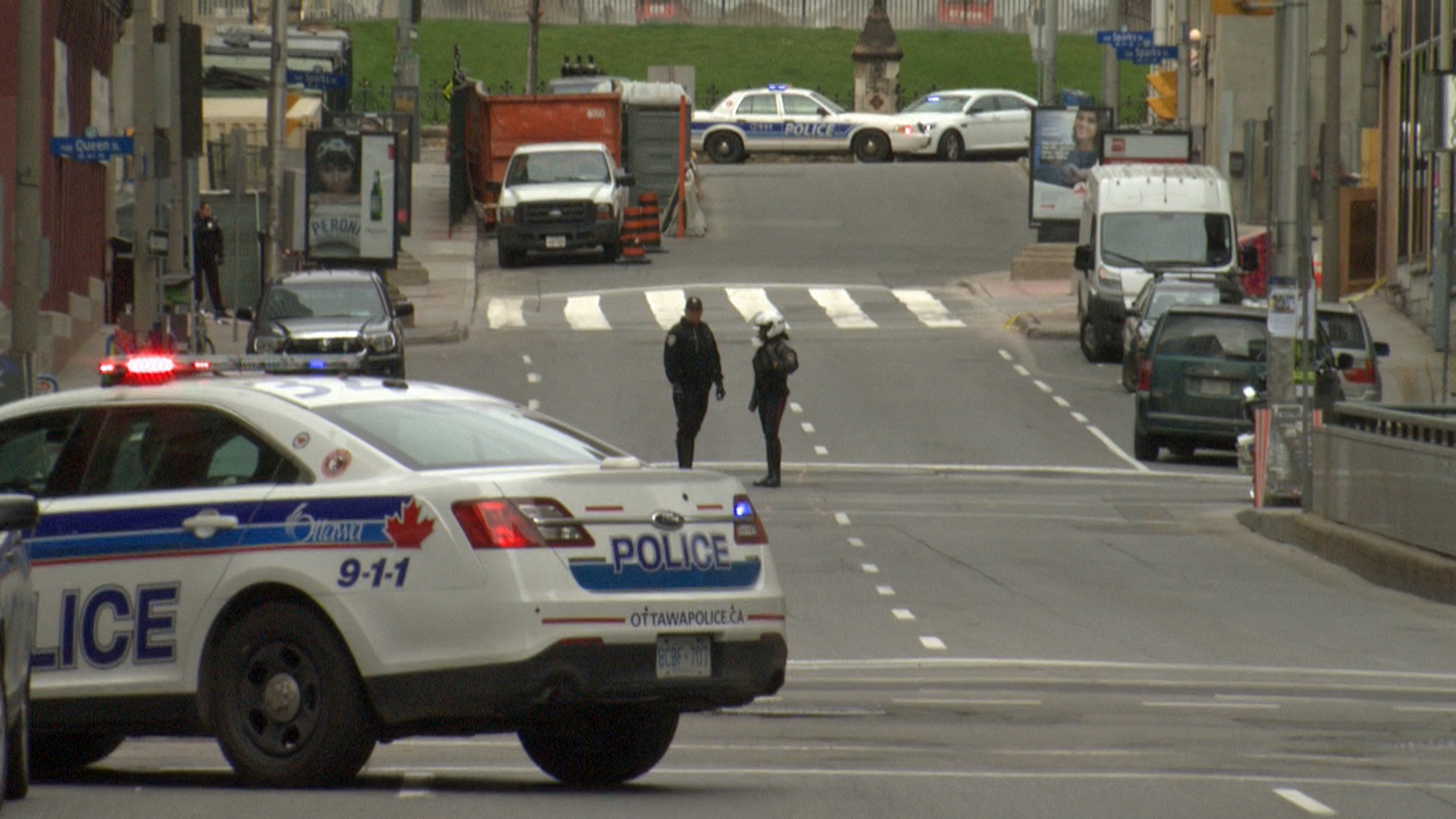 Authorities put downtown Ottawa in lockdown following an attack at the War Memorial and on Parliament Hill.