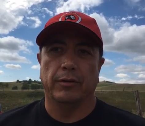 Standing Rock Tribal Chairman David Archambault in a still image from video statement.